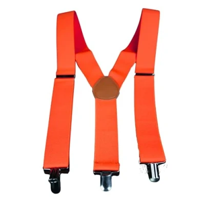 Afbeelding van UV FLOOR Neon bandjes verstelbaar premium kwaliteit fluorescerende accessoires feest kostuum neonoranje