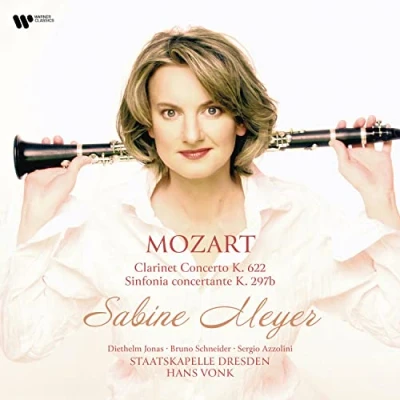 Afbeelding van Sabine Meyer Mozart: Clarinet Concerto K.622/Sinfonia Concertante K. (LP)