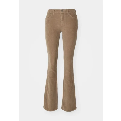 Afbeelding van ONLY Onlmary Global Broek, Dames, Maat: 34x32, Fossil