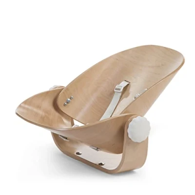 Afbeelding van Childhome Evolu Newborn zitje Hout Wit