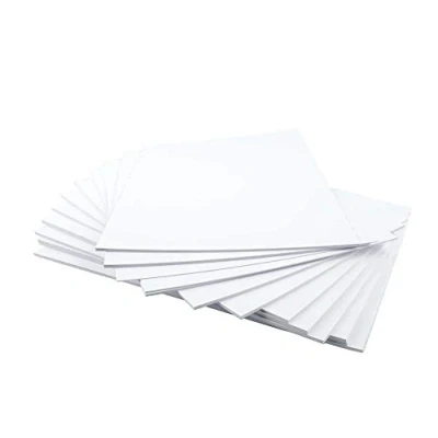 Image de House of Card &amp; Paper Lot de 50 feuilles cartonnées blanches A4 250 g/m²