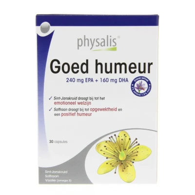 Afbeelding van 15% korting Physalis Goed Humeur (30 Capsules)
