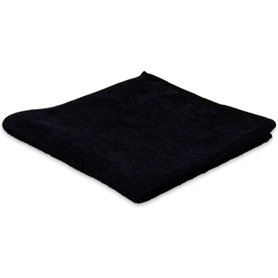 Afbeelding van Microvezeldoek 40x40 cm 300 grams zwart per 5 stuks