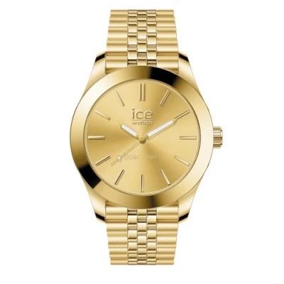 Afbeelding van ICE Watch steel Gold Small SOLAR 3H 023791
