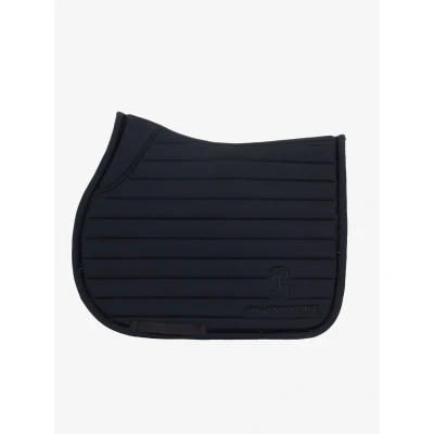Image de PS of Sweden Tapis de Selle Stripe Saut Noir Cob