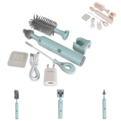 Afbeelding van Cangaroo Blue Draadloze Elektrische 2 in 1 Flessenborstel 110210