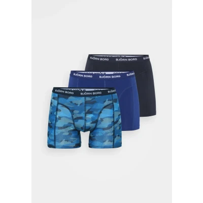 Afbeelding van Björn Borg Cotton Stretch Boxershorts Heren (3 pack) Maat L