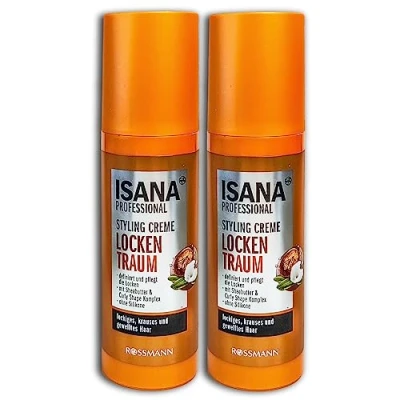 Afbeelding van ISANA PROFESSIONAL Stylingcrème voor krullend haar, 2 x 150 ml, stuks