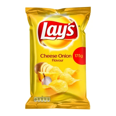Afbeelding van Lay&#039;s Cheese Onion 8x175g