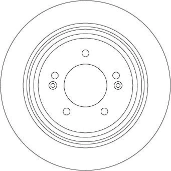 Afbeelding van Remschijf TRW DF6573