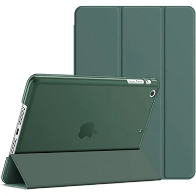 Afbeelding van JETech beschermhoes voor iPad Mini 3, 2 en Mini, met standaard automatische slaap /wekfunctie (mistblauw)