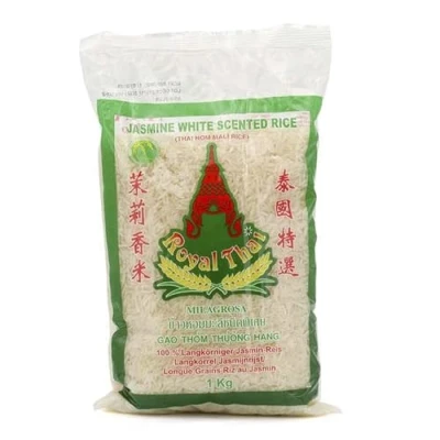 Afbeelding van ROYAL THAI JASMINE WHITE SCENTED RICE 1 KG