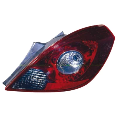 Afbeelding van PRASCO OP0344163 Achterlicht rechts grijs/rood Zonder lamphouder OPEL: Corsa D Hatchback