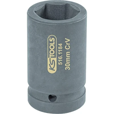 Afbeelding van KS Tools 516.1184 zeskantige socket, 1 inch, 30 mm, 516.1180