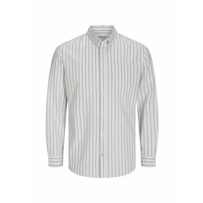 Afbeelding van Jack &amp; Jones Jjeoxford Overhemd, Heren, Maat: Small, Crockery