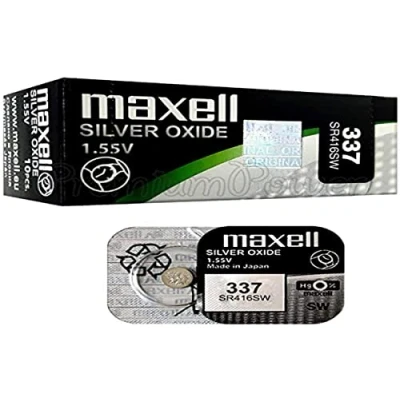 Afbeelding van Maxell SR416SW (10 Pcs., SR416, 8.30 mAh), Batterijen