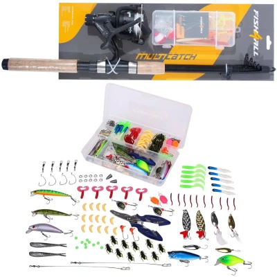 Afbeelding van Fish4All Multi Catch Combo Complete Hengelset 2.70m Vissets