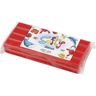 Afbeelding van Darwi boetseerpasta Softy rood
