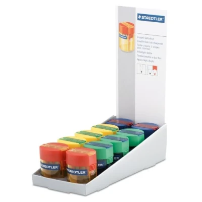 Afbeelding van Puntenslijper Staedtler Multicolour Met reservoir Plastic (10 Stuks)