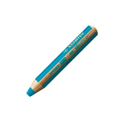Image de Crayon de couleur Stabilo woody 3 en 1 vert jade clair