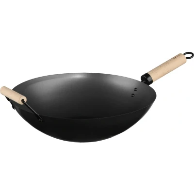 Afbeelding van Wokpan Secret de Gourmet Zwart Roestvrij staal Ø 35 cm
