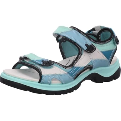 Afbeelding van Ecco Offroad Sandalen blauw Nubuck Dames Maat 38