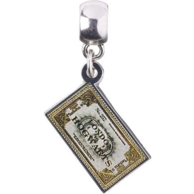 Afbeelding van Harry Potter: Silver Plated Hogwarts Express Ticket Slider Charm