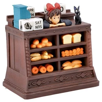 Afbeelding van Kiki&#039;s Delivery Service Statue Three wheeler Diorama / Calendar Kiki Salesclerk 11 cm Beeld