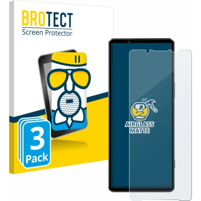Afbeelding van BROTECT Screenprotector voor Sony Xperia 1 IV Folie Beschermfolie Beschermglas matte (3 Stuks)