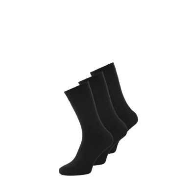 Afbeelding van JACK &amp; JONES Basic Bamboo herensokken (3 stuks), zwart., Eén maat