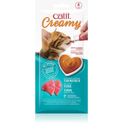 Afbeelding van Cat It Kattensnack Kat Ca Creamy Atlantische Zalm 4x10g 4st