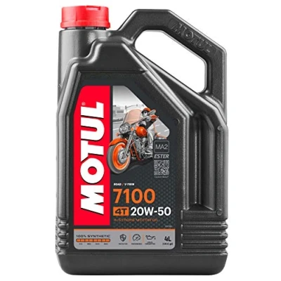 Afbeelding van Motul 7100 4T 20W 50 4L Motorolie 104104