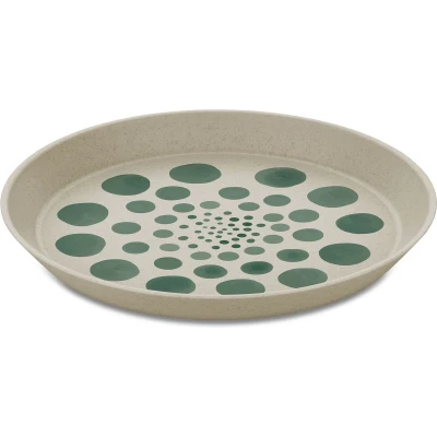 Afbeelding van Koziol Connect Plate ø 20,5 Monstera Dots Set of 4 Pieces