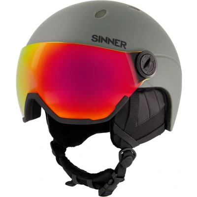 Afbeelding van Sinner TITAN VISOR skihelm Mos Groen Maat M
