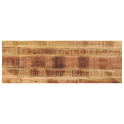 Afbeelding van vidaXL Tafelblad rechthoekig 140x60x2,5 cm massief ruw mangohout