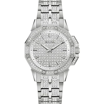 Afbeelding van Bulova Octava 96L305 Horloge Staal Zilverkleurig Ø 34 mm