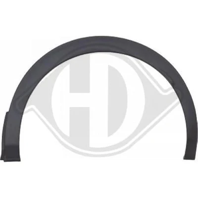 Afbeelding van DIEDERICHS 4236467 Verbreding, spatbord Links achter PEUGEOT: 3008 SUV