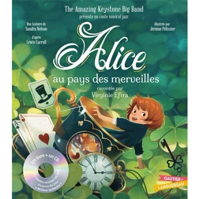 Image de Alice au pays des merveilles Livre CD Petit Format
