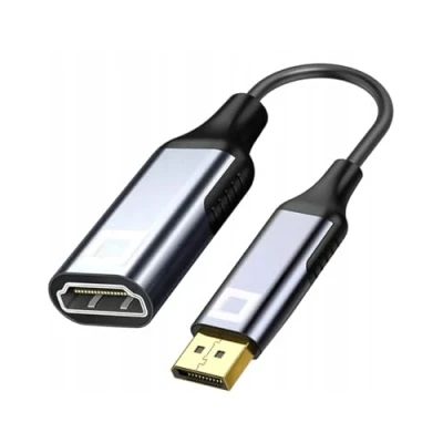 Afbeelding van Co2® DisplayPort naar HDMI 2.1 Adapter Kabel 8K 60Hz 4K 120Hz