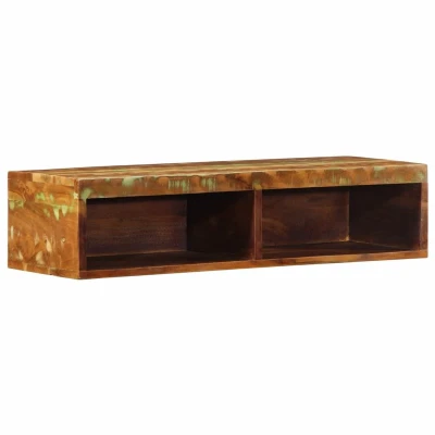 Afbeelding van vidaXL Tv meubel wandmontage 80x30x19 cm massief gerecycled hout