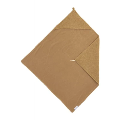 Afbeelding van Meyco Badcape Boucle Uni Toffee