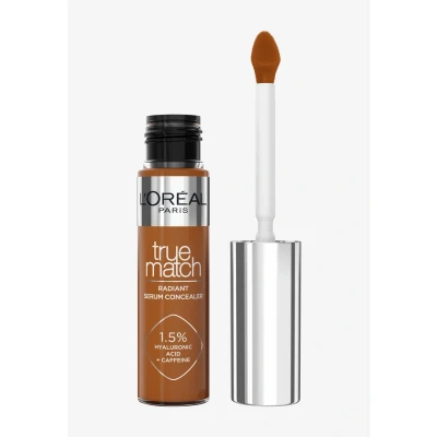 Afbeelding van L&#039;Oréal Paris True Match Radiant Serum Concealer geschikt voor de gevoelige huid verrijkt met 1,5% hyaluronzuur en cafeïne hydratatie verfrissing medium dekking stralende finish verzorgt als een oogserum 11N 11 ml