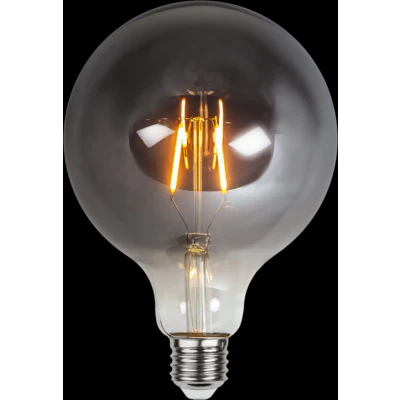 Afbeelding van G125 lamp Rookglas E27 1.8W Super Warm Wit 2100K
