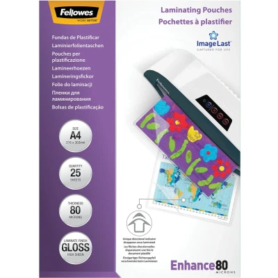Afbeelding van Lamineerhoes Fellowes A4 2x80micron 25stuks