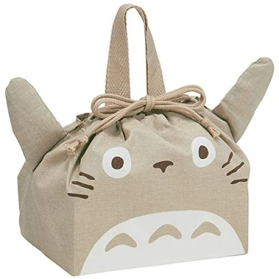 Afbeelding van Skater My Neighbor Totoro Bento Die Cut lunchtas met trekkoord authentiek Japans design