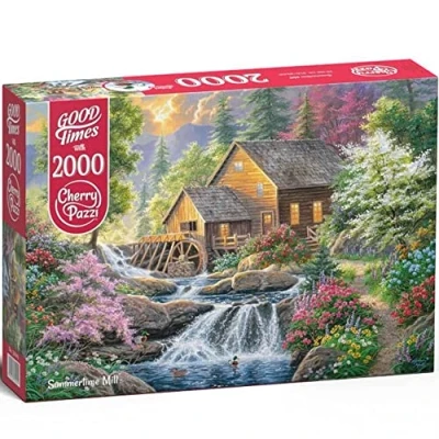 Afbeelding van Summertime Mill Puzzel 2000 Stukjes