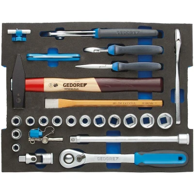 Image de GEDORE 1100 CT2 01 assortiment pour ouvriers en module 2/2 ct, l boxx 136, 26 pièces 2936828