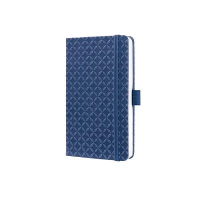 Afbeelding van Sigel Si Jn100 Notitieboek Jolie Flair A6 Hardcover Gelinieerd Indigo Blauw