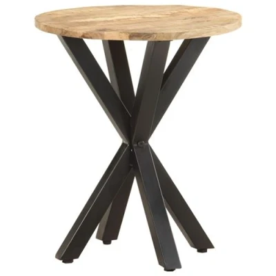 Image de vidaXL Table d&#039;appoint 48x48x56 cm Bois de manguier massif