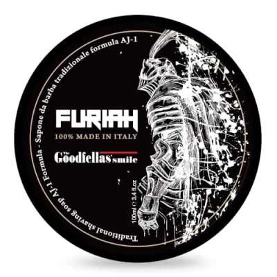 Afbeelding van The Goodfellas&#039; Smile Furiah Traditional Shaving Soap, 100 g, gemaakt in Italië door